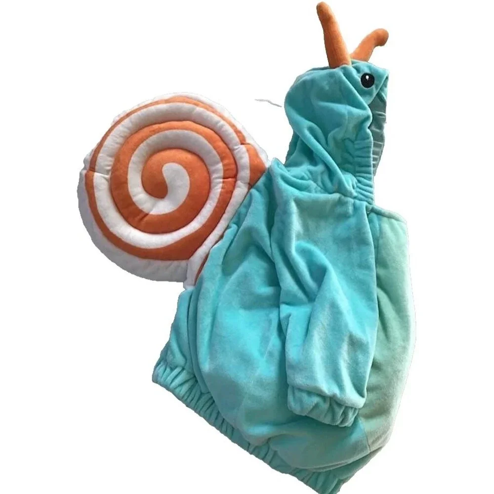 Halloween Costume Infant 0-6 Month Baby Snail Hood Warm 2 Piece Soft